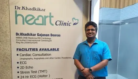 Best Cardiologist in Pune Near Moshi, Bhosari - Dr Gajanan Khadkikar